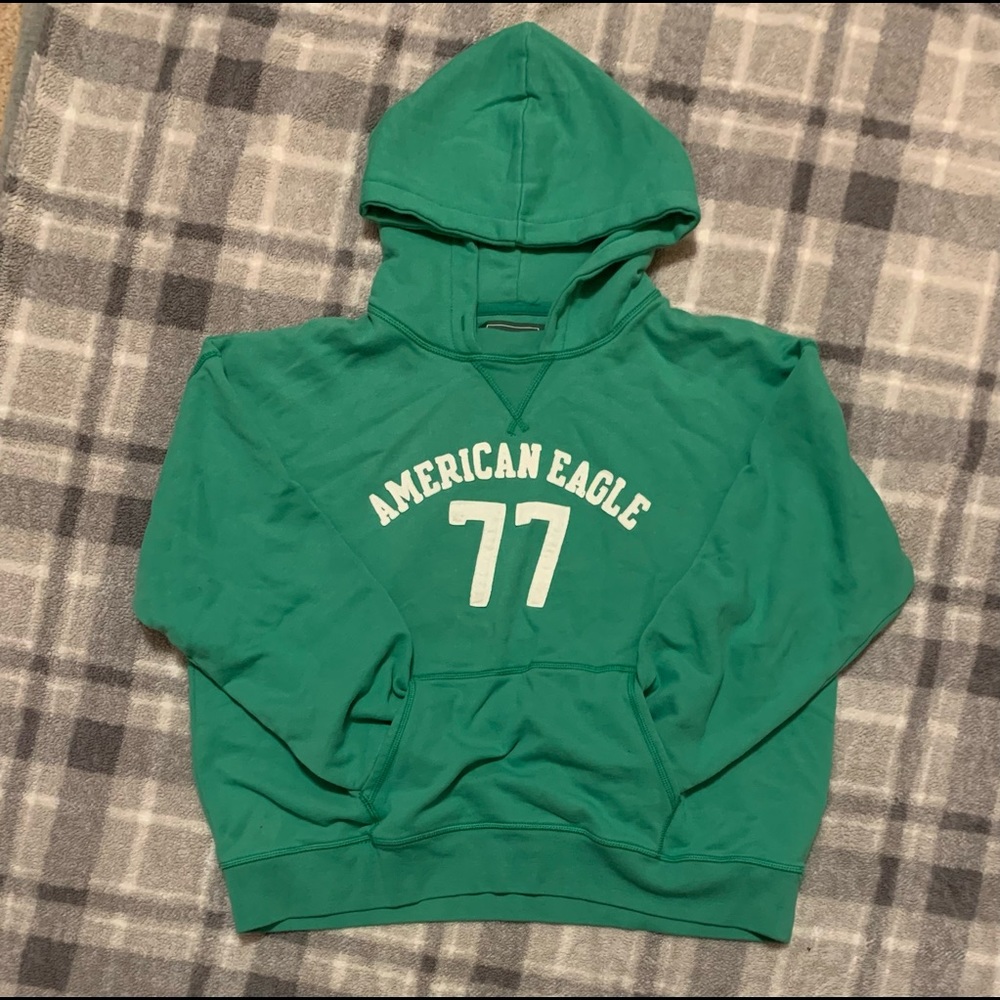 Green American Eagle Sweatshirt